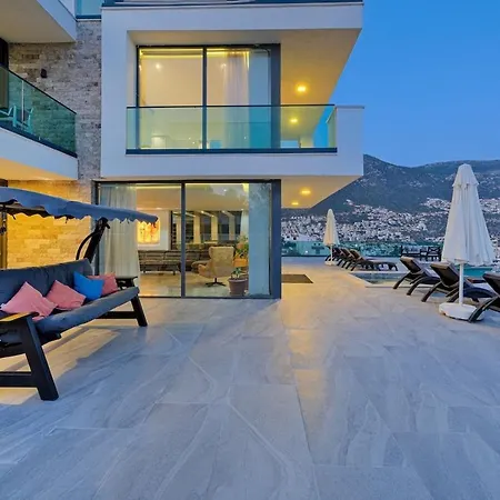 Luxury Sea View For 10 Guests In Kalkan *
