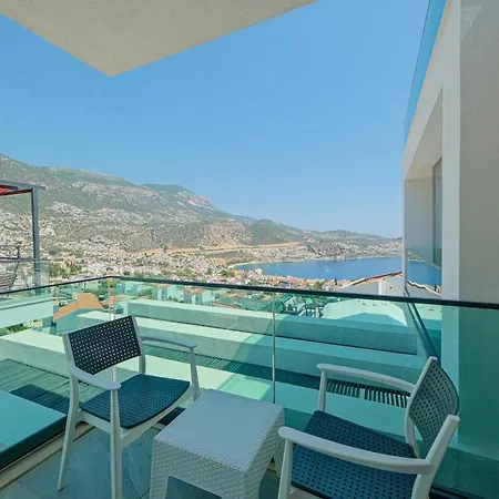 Luxury Sea View For 10 Guests In Kalkan *