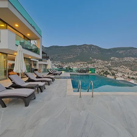 Luxury Sea View For 10 Guests In Kalkan Kaş
