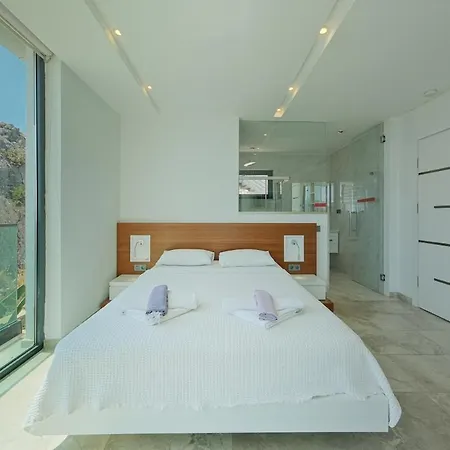 Luxury Sea View For 10 Guests In Kalkan Kaş