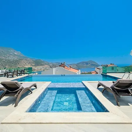 Luxury Sea View For 10 Guests In Kalkan Willa