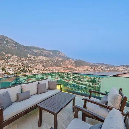 Luxury Sea View For 10 Guests In Kalkan *