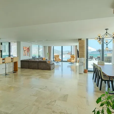 Luxury Sea View For 10 Guests In Kalkan Kaş