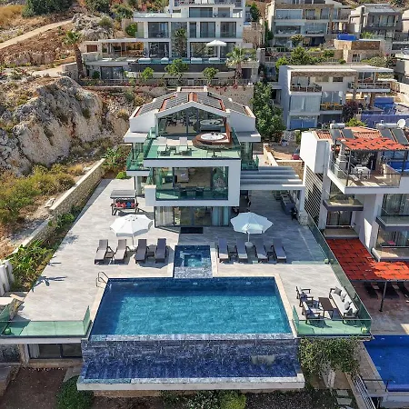 Luxury Sea View For 10 Guests In Kalkan