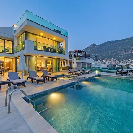 Villa Luxury Sea View For 10 Guests In Kalkan Kaş
