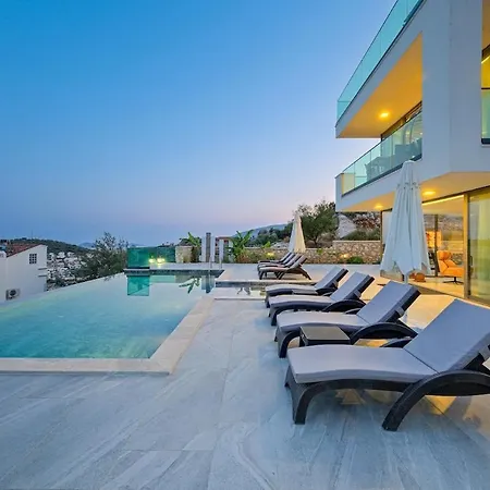 Luxury Sea View For 10 Guests In Kalkan
