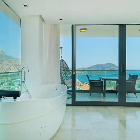 Luxury Sea View For 10 Guests In Kalkan Willa Kaş