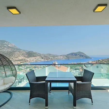 Villa Luxury Sea View For 10 Guests In Kalkan