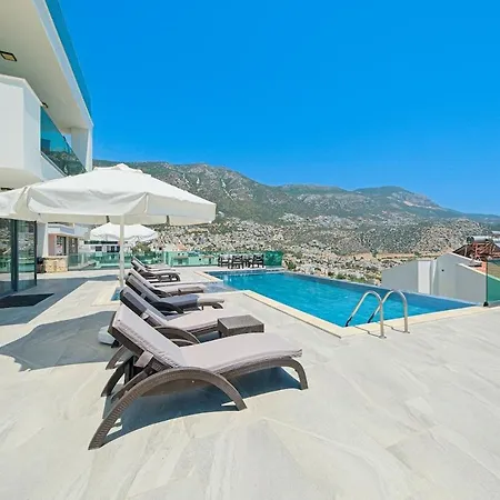 Luxury Sea View For 10 Guests In Kalkan